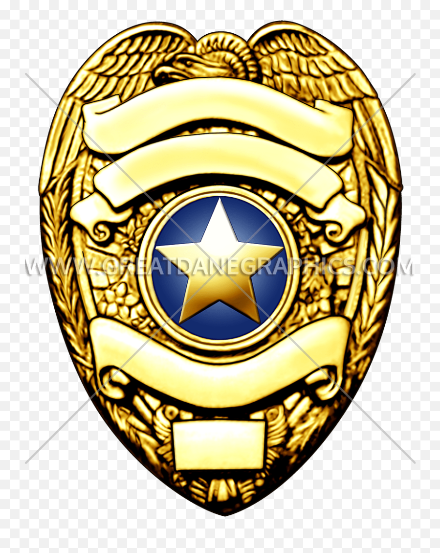 Download Image Royalty Free Stock Weird - Golden Police Badge Vector Emoji,Police Badge Clipart
