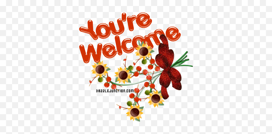 You Are Welcome Clipart 1 Clipart Station - Flower You Re Welcome Emoji,Welcome Clipart