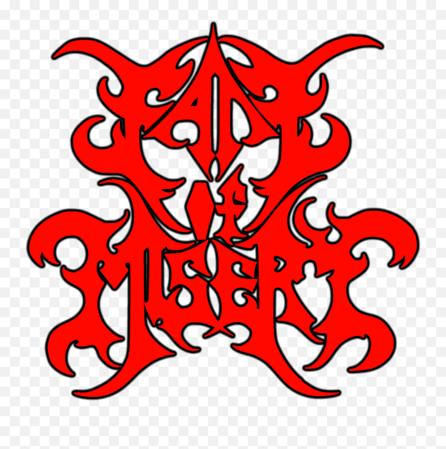 Fate Of Misery - Death Metal Band Live Music Metal Decorative Emoji,Metal Band Logo