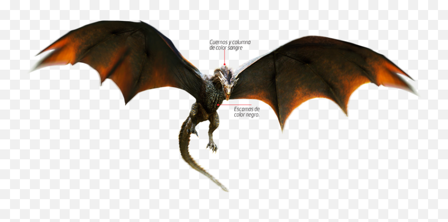 Download Mythical Wing Daenerys Rhaegal - Game Of Thrones Dragones Png Emoji,Game Of Thrones Dragon Png