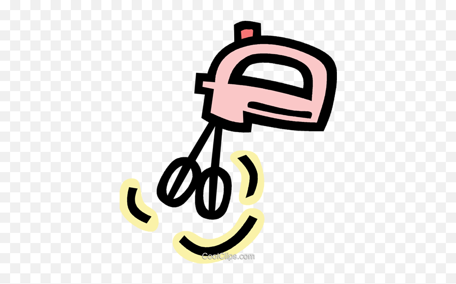 Electric Mixer Royalty Free Vector Clip Art Illustration - Vector Batedeira Desenho Png Emoji,Mixer Clipart
