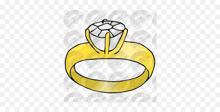 Diamond Ring Picture For Classroom - Wedding Ring Emoji,Wedding Ring Clipart