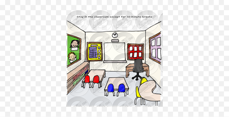 Stay In The Classroom Picture For Emoji,Stay Clipart