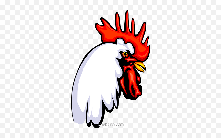 Rooster Royalty Free Vector Clip Art - Comb Emoji,Rooster Clipart
