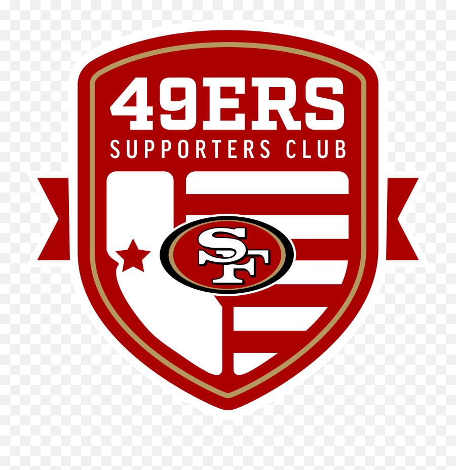 49ers Supporters Club Emoji,49ers Logo Transparent