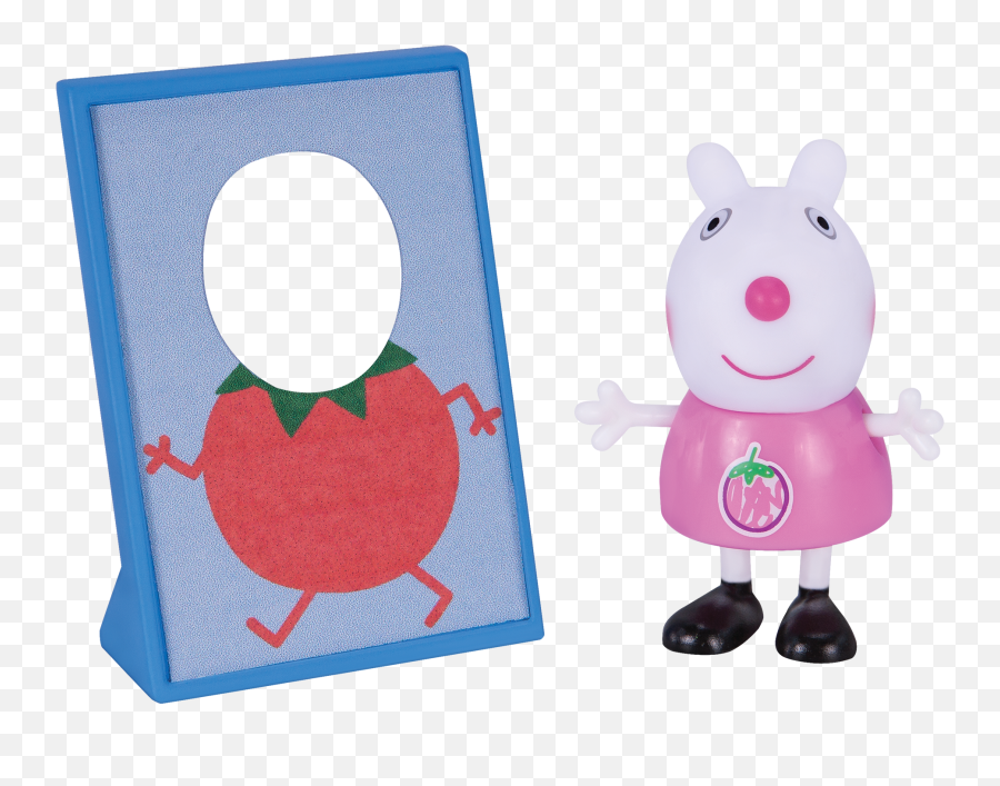 Peppa Pig Friends And Fun Articulated Mini - Figures Happy Emoji,Peppa Pig Png
