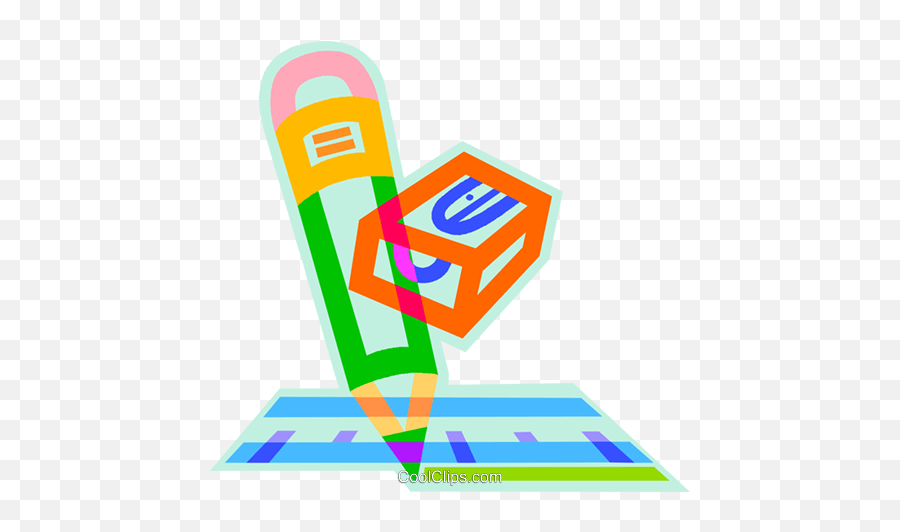 Pencil Ruler And Pencil Sharpener Royalty Free Vector Clip Emoji,Pencil Sharpener Clipart