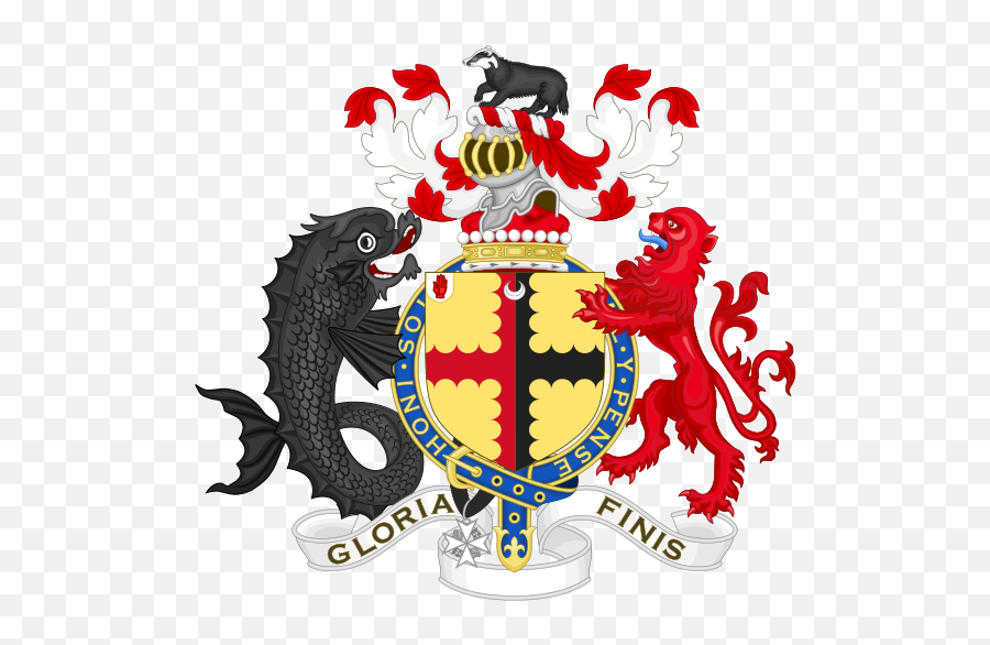 Coat Of Arms Of Alan Brooke 3rd Viscount Brookeboroughsvg Emoji,Mullet Clipart