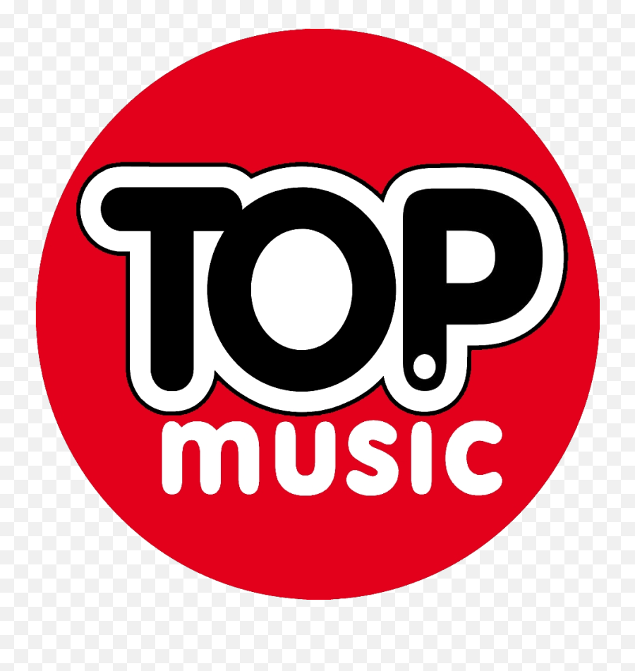 Download Hd Top Music Red Logo Png - Logo Top Music Png Top 10 Music Logo Emoji,Music Logos