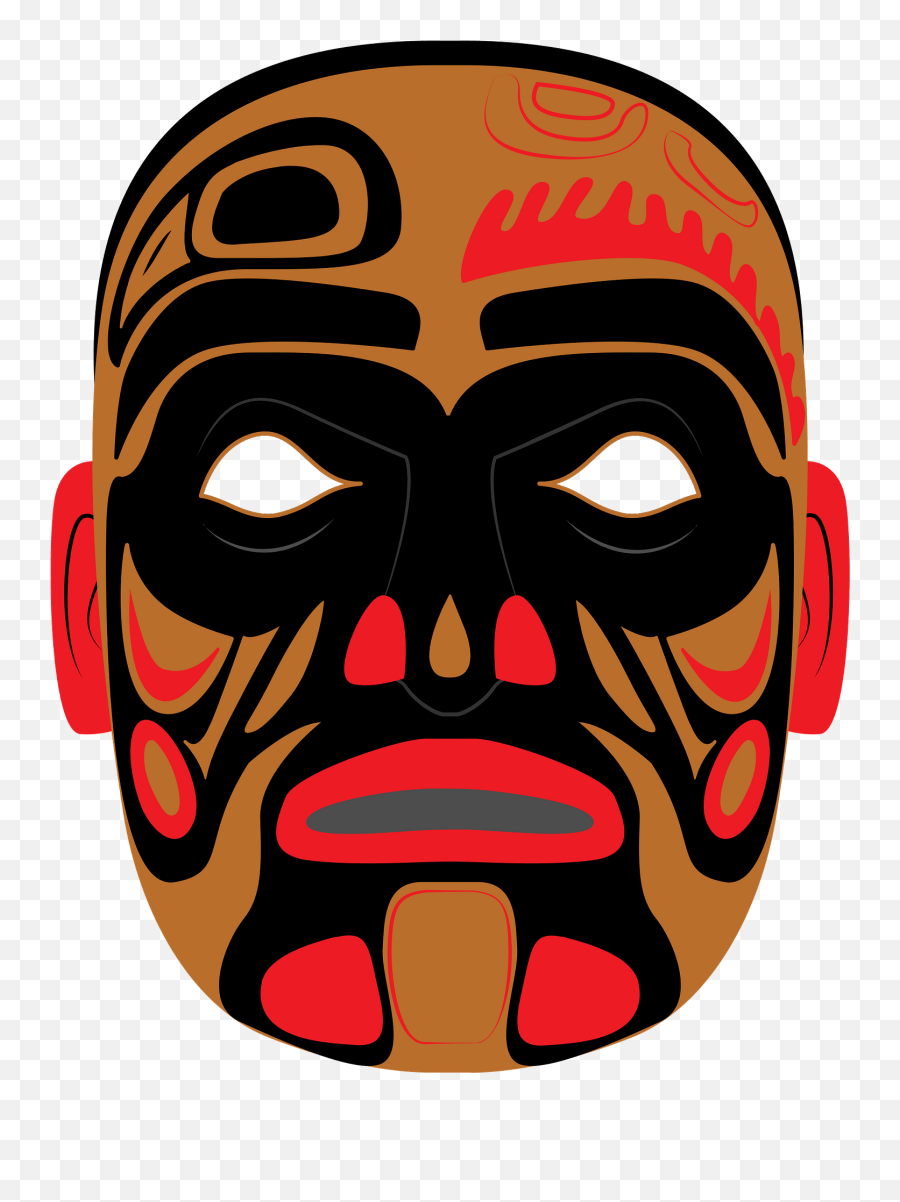 Native American Mask Clipart Free Download Transparent Png - Native American Mask Art Emoji,Native American Clipart