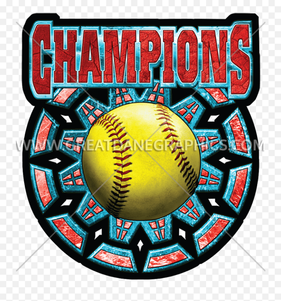 Softball Clipart Champion Softball Champion Transparent - Champions Of Softball Logo Emoji,Softball Clipart