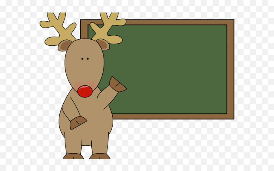 Reindeer Clipart Group - Reindeer Sign Clipart Emoji,Reindeer Clipart
