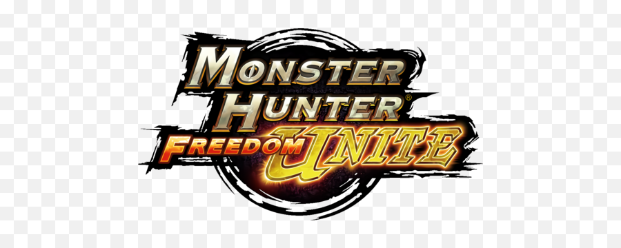 Logo For Monster Hunter Freedom Unite - Monster Hunter Freedom Unite Logo Transparent Emoji,Freedom Logo
