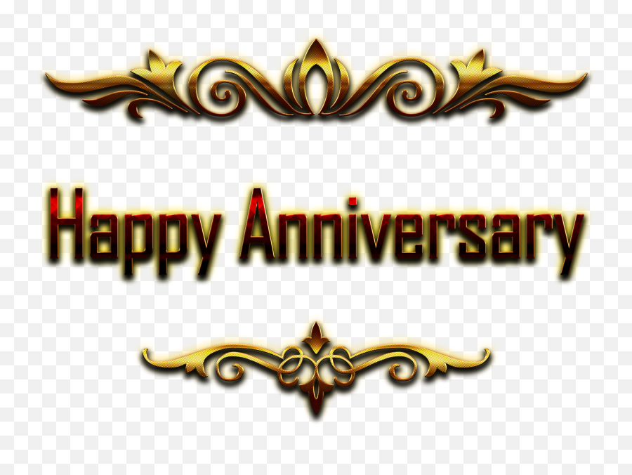 Happy Anniversary Decorative Name Png - Sita Name Emoji,Anniversary Png