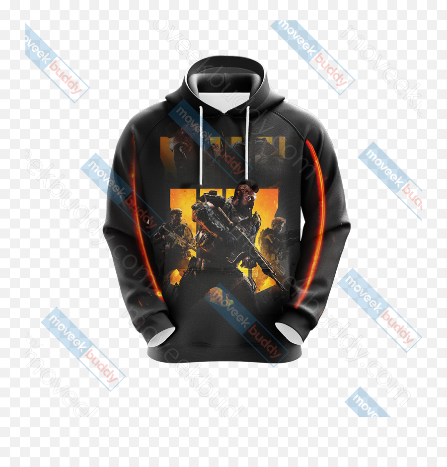 Call Of Duty - Black Ops 4 New Look Unisex 3d Hoodie Rocket League Hoodies Emoji,Call Of Duty Black Ops 4 Png