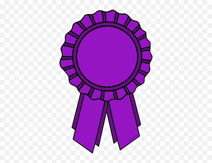 Download Purple Ribbon - Purple Award Ribbon Clipart Png Purple Ribbon Clipart Emoji,Ribbon Clipart
