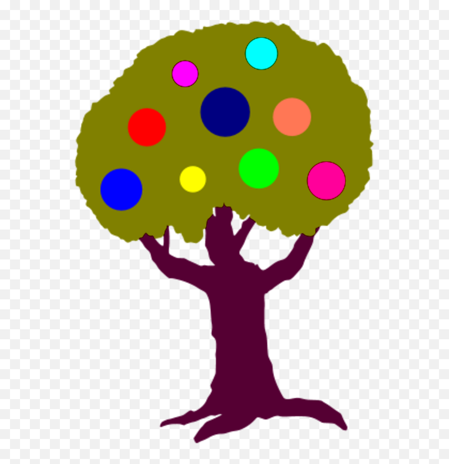 Fruit Tree Clip Art - Clipartsco Árvore Das Frutinhas Do Pac Man Emoji,Fruit Of The Spirit Clipart