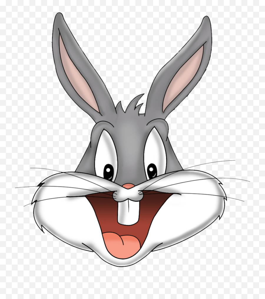 Clipart Face Bugs Bunny Clipart Face - Cartoon Bugs Bunny Face Emoji,Bunny Face Clipart