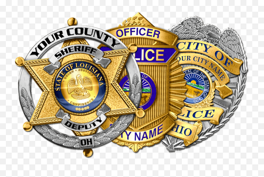 Eagle Police Badge Clip Art 1 - Badge Logo Police Clipart Emoji,Police Badge Clipart