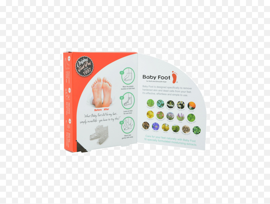 Baby Foot Peel For Men - Baby Foot Ingredients Emoji,Baby Feet Png