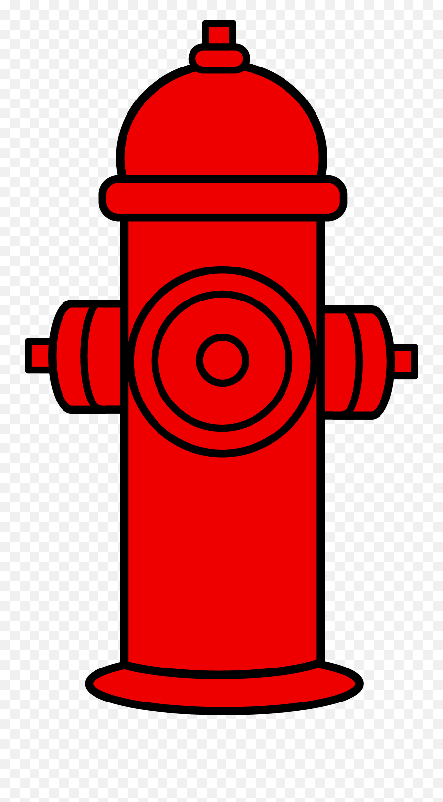 Red Fire Hydrant Fireman Party Fire Truck Party Fireman - Fire Hydrant Clipart Emoji,Firefighter Clipart