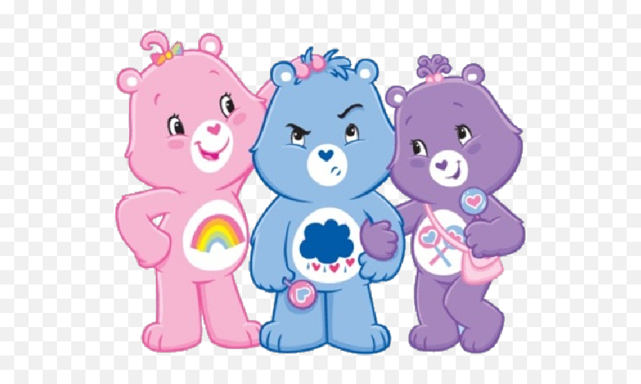Funny Baby Bears - Cute Bears Clipart Care Bears Pink Purple Blue Emoji,Care Bear Clipart