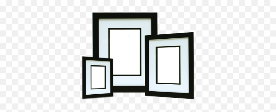 Simple Black Frame - Clipart Best Frame With Transparent Mount Emoji,Simple Border Clipart