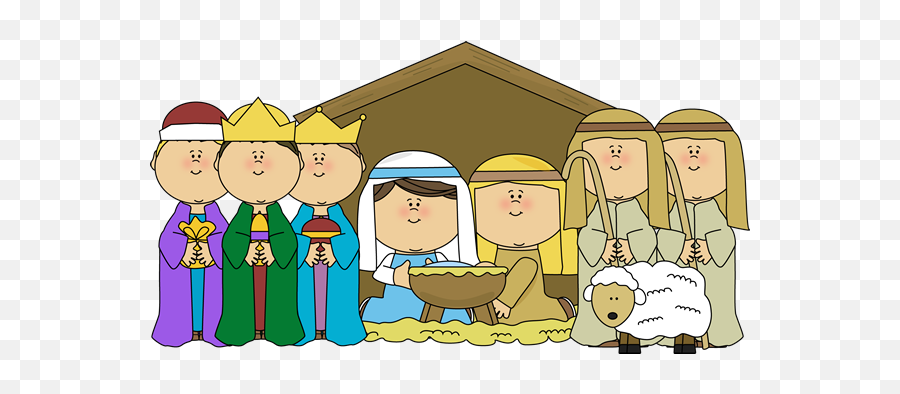 Baby Christmas Clipart - Nativity Play Clipart Emoji,Pageant Clipart