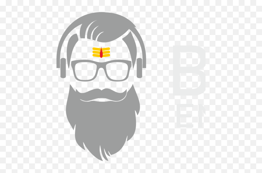 Cropped - Babaprlogogreypng U2013 Baba Pr U0026 Entertainments Man Beard Look Cartoon Emoji,Pr Logo