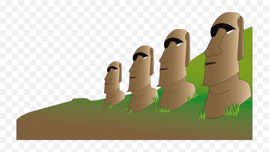 Easter Island - Grassland Emoji,Island Clipart