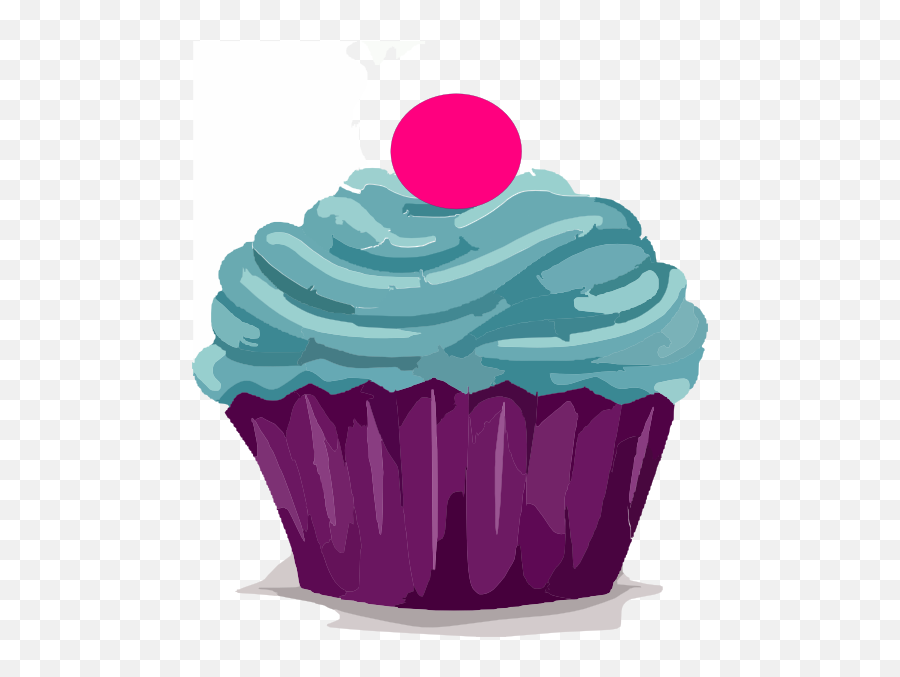 Cupcake Clipart Purple Cupcake Emoji,Cupcake Clipart Png