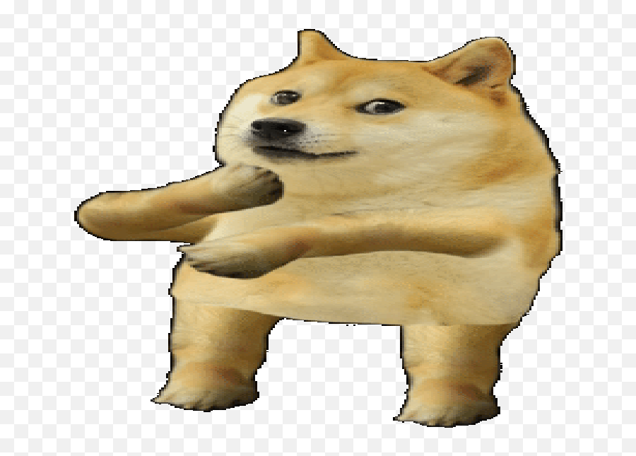 Download Dancing Doge Gif Transparent - Doge Dance Gif Emoji,Doge Png