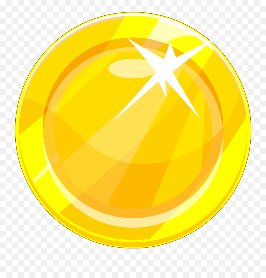 Coin Clipart Transparent Background Coin Transparent - Circle Emoji,Coin Clipart