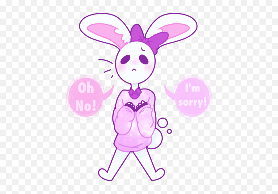 Bunny Tumblr Posted By Ryan Mercado Emoji,I'm Sorry Clipart