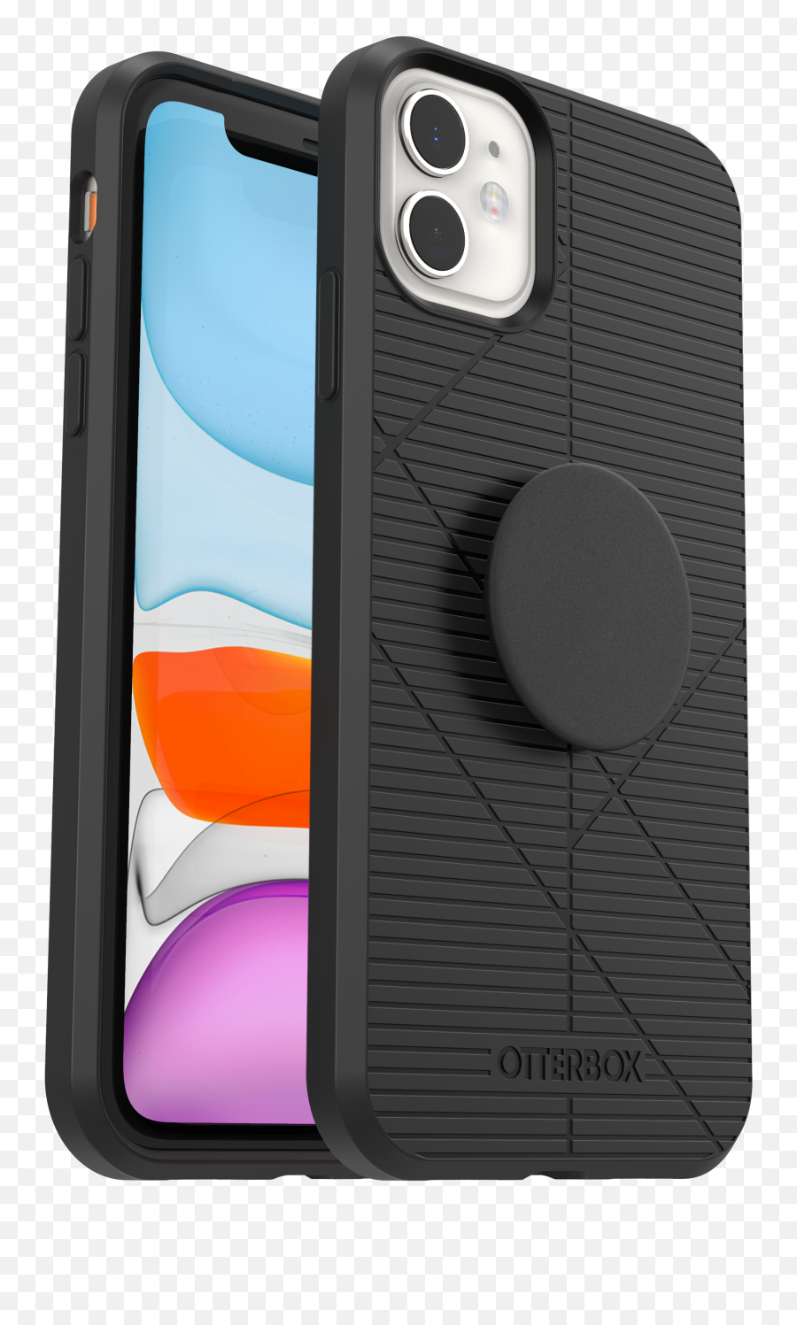 Otterbox Otterpop Reflex Series Phone Case For Apple Iphone 11 Iphone Xr - Black Emoji,Iphone Se Stuck On Apple Logo