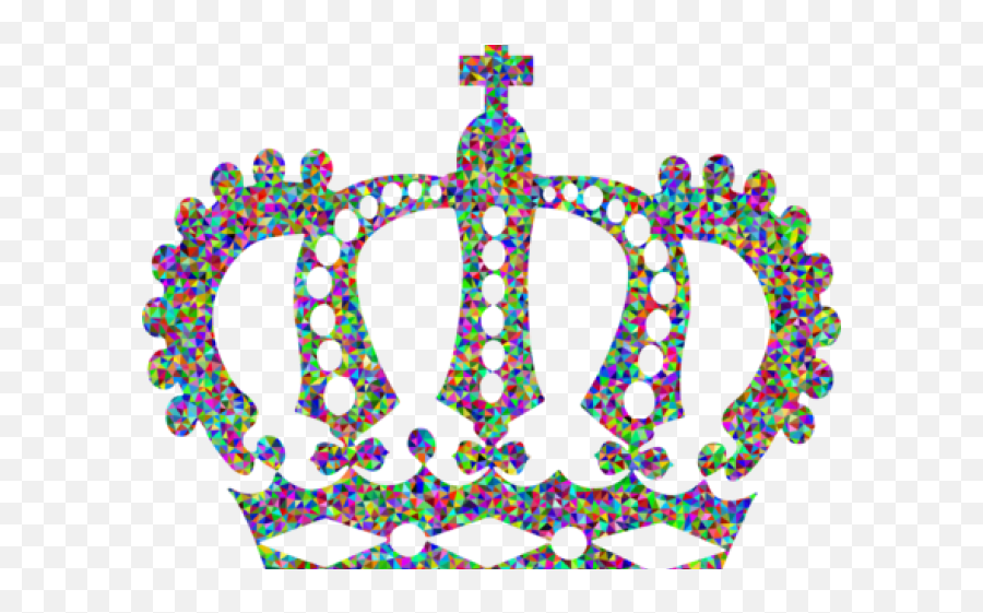 Crown Royal Clipart King Lear - King Crown Png Black Queen Crown Silhouette Emoji,King Crown Clipart