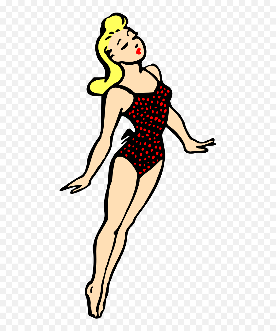 Onlinelabels Clip Art - Lady In Swimsuit Colour Emoji,Swimwear Clipart