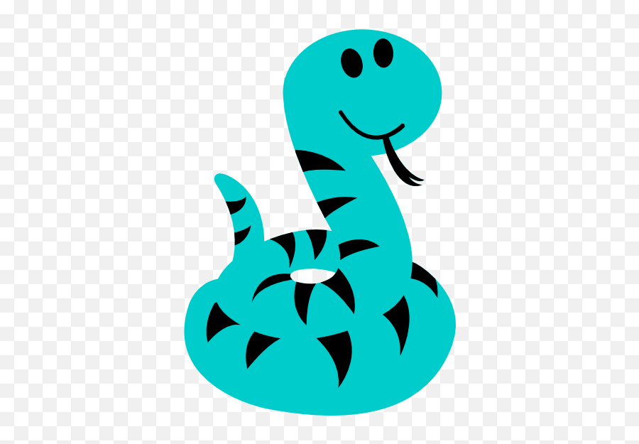 Clipart Snake Transparent Background - Clip Art Library Blue Snake Clipart Transparent Background Emoji,Snake Clipart