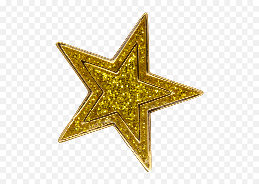 Transparent Gold Glitter Star 7 Emoji,Gold Glitter Png