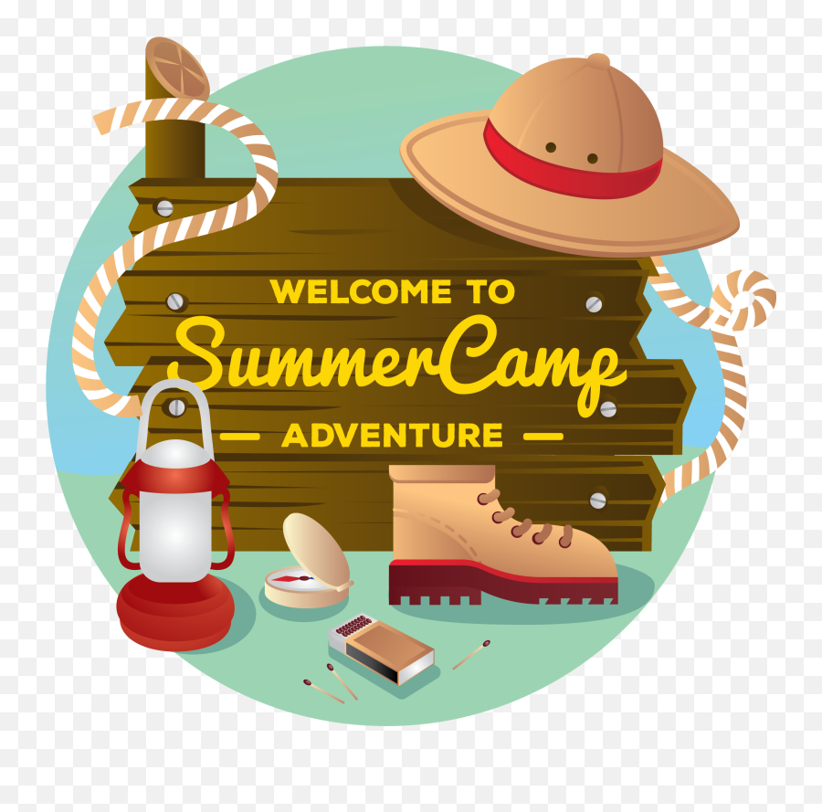 Camping Clipart Outdoor Education Camping Outdoor Education - Welcome Board For Summer Camp Emoji,Camping Clipart