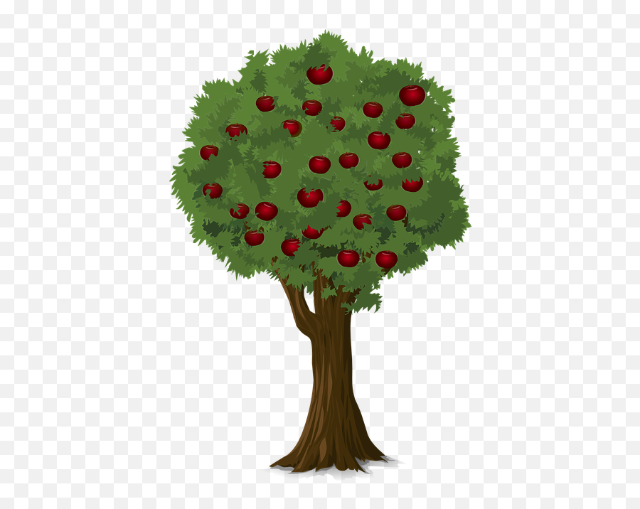 Free Image On Pixabay - Tree Apple Apple Tree Nature Metaphor In Poetry Examples Emoji,Free Christmas Tree Clipart