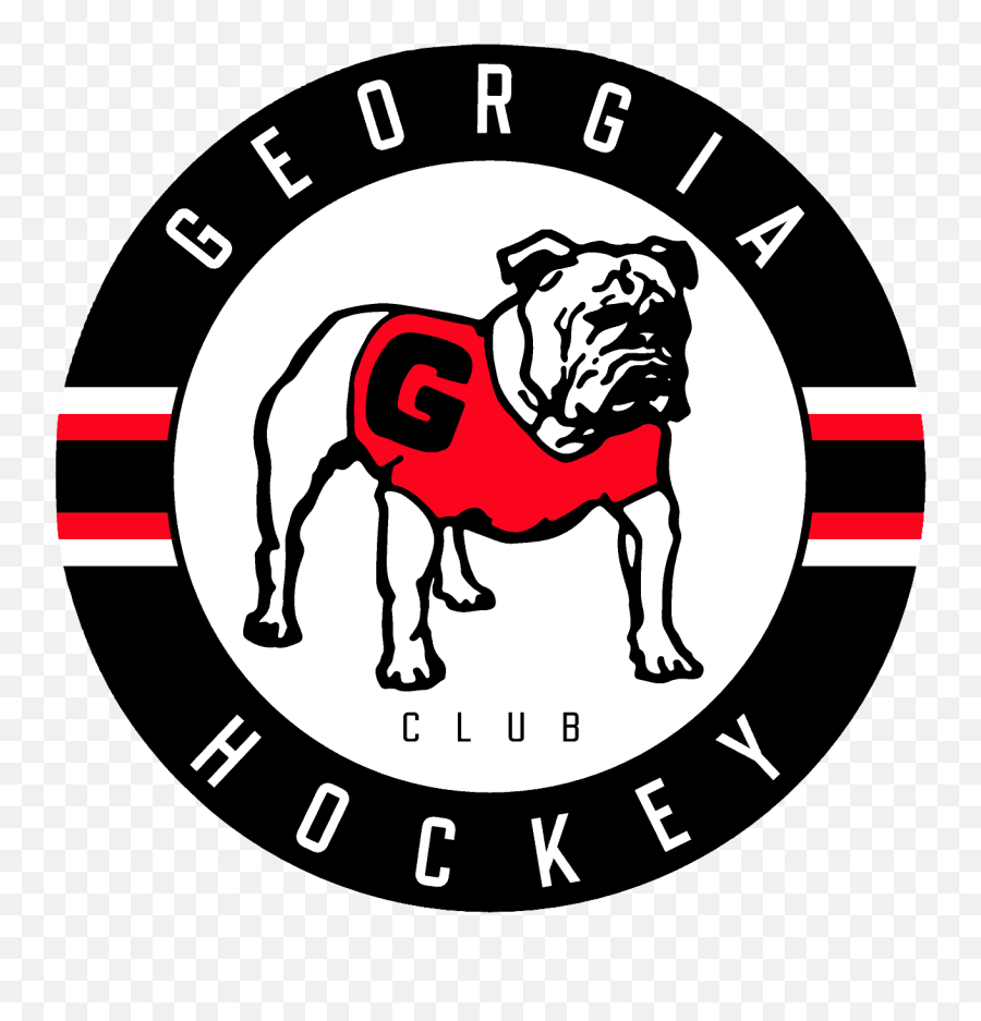 Uga Ice Dawgs Hockey - University Of Georgia Emoji,Georgia Bulldogs Logo