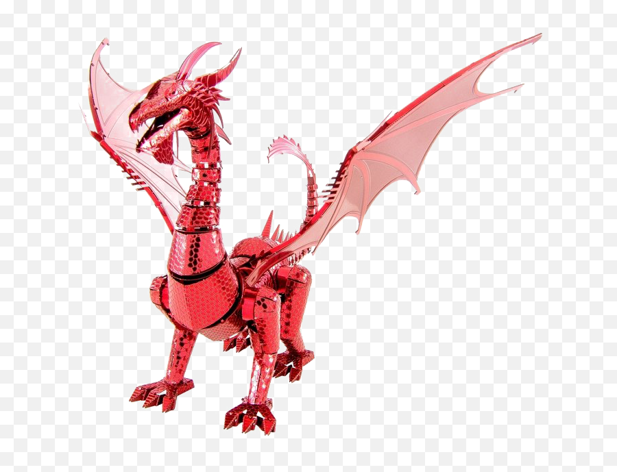 Red Dragon Png Transparent Image - Metal Earth Dragon Emoji,Red Dragon Png