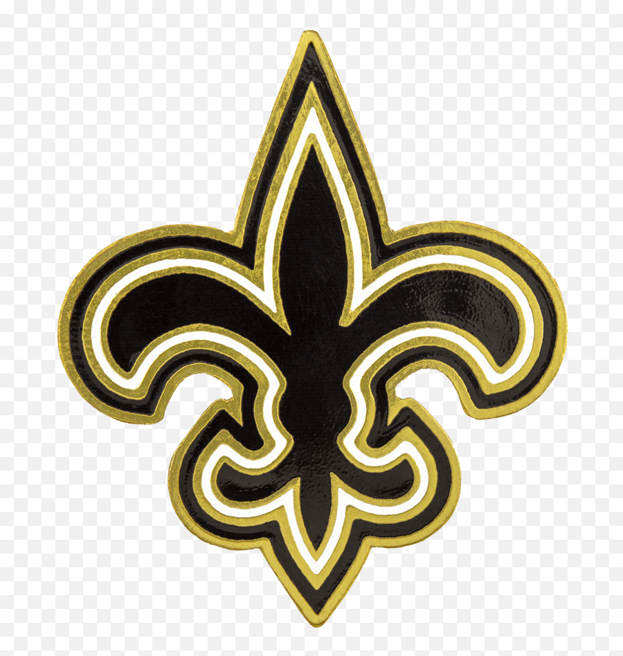 Fleur De Lis Pin - New Orleans Saints Emoji,Fleur De Lis Logo