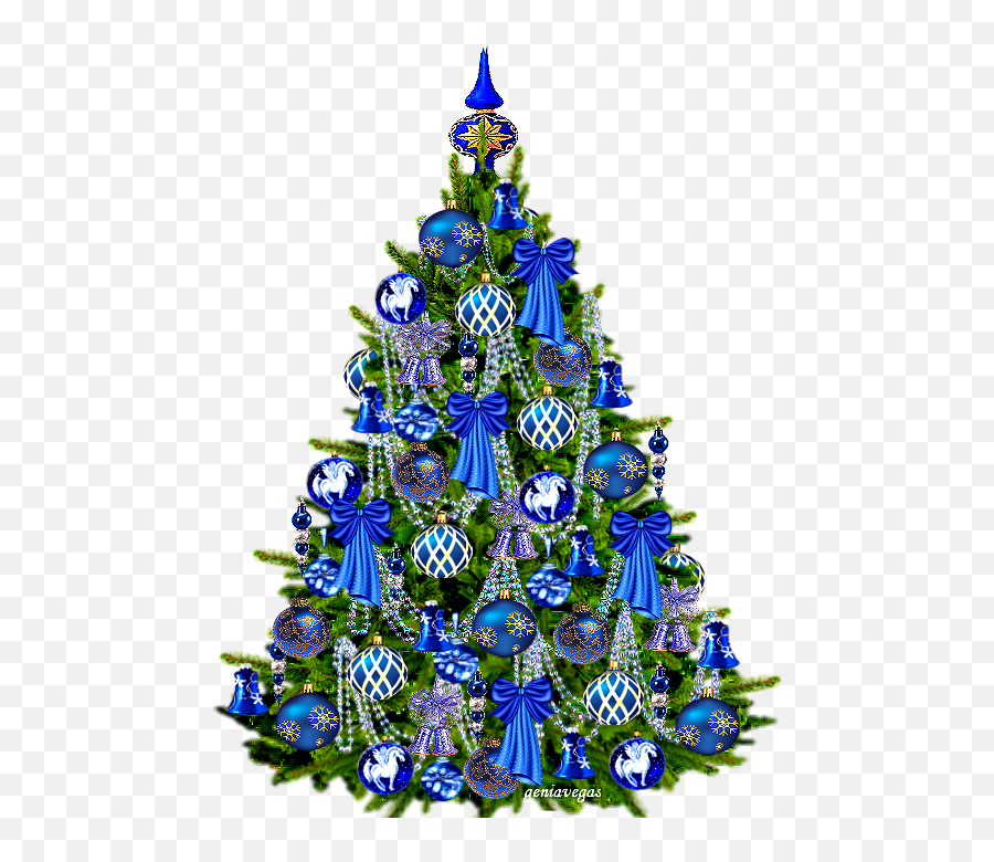 Ornament Clipart Blue Christmas Wreath - Garland Blue Christmas Ornaments Clipart Emoji,Christmas Wreath Clipart