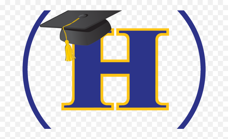 Hps H Graduation Hat - School Clipart Full Size Clipart Graduation Cap Logo With H Emoji,Grad Hat Clipart