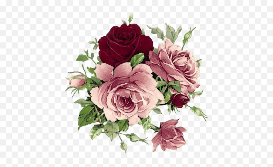 30 Rosas Vintage Para Scrap Rose Png - Roses Png Emoji,Rosas Png