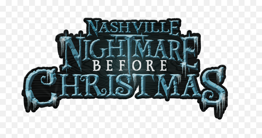Nashville Nightmare Before Christmas - Language Emoji,Nightmare Before Christmas Logo