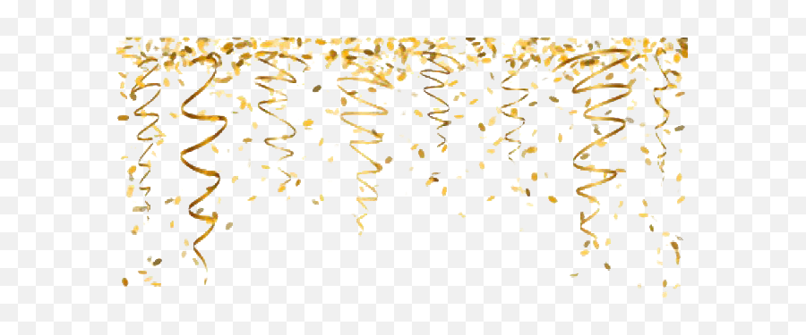 Gold Confetti Png Photo - Confetti New Years Clipart Emoji,Confetti Png