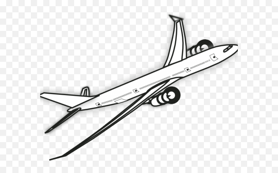 Flying Airplane Clipart Png Png Image - Flights Clipart Emoji,Airplane Clipart